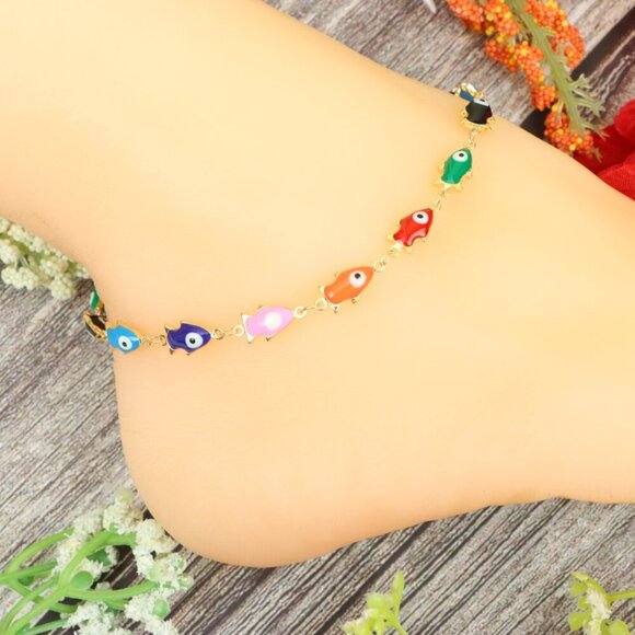 "Elegant Handmade Anklet – Delicate Jewelry for Women, MAR091901 - Picture 3 of 10